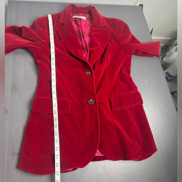 R.e.d Valentino Garavani Velvet Blazer - Picture 12 of 14